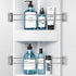 songsoso 2 Pack RV Shower Corner Storage Bar, Camper Shower Caddy, 713 Inches