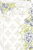 3-Ring Photo Album, Cobalt Breeze Design, 504 Pockets for 4x6 Photos