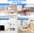 Under Sink Organizers and Storage, 2 Tier Sliding Cabinet Basket Organizer for Bathroom and Kitchen