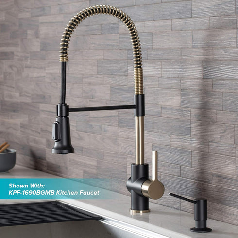 KRAUS Kitchen Soap and Lotion Dispenser, Chrome, KSD-41CH