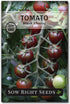 Sow Right Seeds - Black Cherry Tomato Seeds for Planting - Non-GMO
