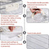 Bandesun Divided Serving Tray with Lid and Handle, Clear Organizer for Snacks, Perfect for Parties