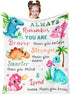 Dinosaur Blanket, Dinosaur Gifts for Girls/Boys 50"X40", Birthday Gift for Kids Teens