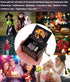 Youtang Hand Crank Music Box, Halloween Christmas Laser Engraved Wood Musical Box Gift for Christmas, Birthday,