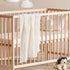 MIULEE Super Soft Baby Throw Blanket, Lightweight Fleece Warm Plush Cozy Bed Blanket 30"x40", Stripe Pattern, Cream