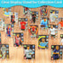 Card Display Stand, 20 Pack Small Acrylic Easel Stands for Challenge Coin, Graded Card, Sports Card, Baseball Card (2.2