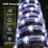 50FT 360 8 4 LED Waterproof Rope Lights Outside with Remote, Modes and Brightness Tube Lights for Christmas, Bedroom