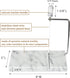8" 5" Creative Home Marble Cheese Slicer x Heavy Duty Marble Board with Wire Cutter, Durable Cheese Slicer for Block