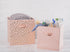 DII Non Woven Fabric Storage Bin Collection, Collapsible Organizer Cube, Small Set, 13x13x13", Millennial Pink