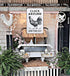 8 12 Inch (3020) Smilelife Funny Chicken Gifts Chicken Cluck Around and Find Out Tin Sign for Home Farm Chicken Coop