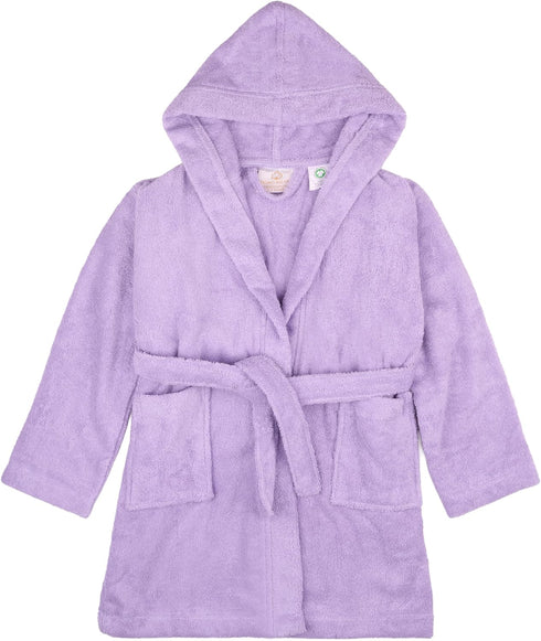 BAGNO MILANO Kids Organic Turkish Cotton Hooded Beach Cover-Up Towel, GOTS Certified,