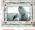 Foreside Home & Garden FFRD06190 White 4X6 Heartland Photo Frame