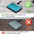 Yocada Carpet Sweeper Cleaner for Home Office, Low Carpets, Rugs, Pet Hair Dust Scraps, Small Rubbish Cleaning with