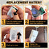 6 Pack 7ft 20LED HXWEIYE Fairy Lights Battery Operated with Remote & Timer, Mini Firefly Starry Lights Mason Jar Lights