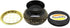 Govinda Small Decorated Brass Charcoal Screen Incense Burner with Wooden Coaster