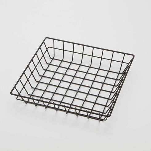 American Metalcraft SQGB10 Square Wire Grid Basket - Black, 10-Inches