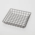 American Metalcraft SQGB10 Square Wire Grid Basket - Black, 10-Inches