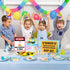 WERNNSAI Science Party Decorations - 9PCS Mad Scientist at Work Home Wall Decor Signs for Birthday Party