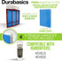 Durabasics Filter Replacements for Honeywell Filter T, 6 Pack for HEV615 & HEV620, Compatible with HFT600 Filter