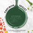 Utopia Kitchen Saute Fry Pan, Pre-Seasoned Cast Iron Skillet Set 3-Piece, 6 Inch, 8 Inch, 10 Inch