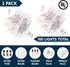 Indoor,200(2x100) Light,43FT Joiedomi Christmas String Lights Mini Warm Fairy Lighting Decor for Patio Dorm Classroom