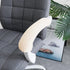 FORCHEER Stretchable Water Resistant Spandex Office Chair Armrest Cover, 2P for Desk Chairs - Beige