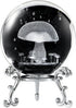 3D 60mm HDCRYSTALGIFTS Mushroom Crystal Ball Laser Engraved Decorative Ball Glass Sphere with Stand Paperweight