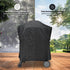 Q2000/Q200/Q1000/Q100 Grill Cover for Weber Q Series Grill on Cart, Waterproof BBQ Cover for Weber on Portable