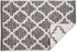 DII Woven Rugs Collection - Hand-Loomed, 2x3', Gray Lattice