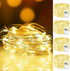 4Pack 80FT 240LED 8 Fairy Lights Battery Operated with Remote & Timer | Modes Twinkle String Lights Battery Powered