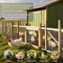 24 Rifny 24 Inch 60 1 Inch Chicken Wire Fencing, x Feet Chicken Wire Mesh Roll for Garden Plants, Mesh Hexagonal