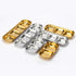 drizzle Sauce Dish, Stainless Steel Gold Condiment Dip Bowls for Soy, Tomato Sauce, Spices, Korean BBQ
