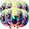 KatchOn Jumbo Disco Ball Balloons - 22 Inch, Pack of 6 for 70s, 80s, 90s Parties & Bachelorette Decorations