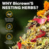 Bicrown 21oz Premium Chicken Nesting Herbs Natural Dried Blend, Lavender Rose Mint Mix, Helps Reduce Odors and Freshen
