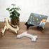 PATIKIL 10" Acrylic Decorative Plate Stand Holder, Foldable Thicken Picture Easel Frame Display for Photos