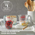Pyrex 4-Cup Glass Measuring Cup - Essential Kitchen Tool for Baking and Cooking, Dishwasher & Microwave Safe
