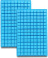 Silicone Candy Molds, 2 Pack 126-Cavity Mini Square Chocolate Molds for Gummy Jelly Truffles, Pralines, Caramels