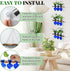 Leinuosen 3 9 Wall Hanging Plant Propagation Stations Mother Gifts for Her Plant Lovers Tiered Heart Shaped Glass Vases