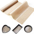 Silicone Baking Mat Roll 16IN*5FT, Non-Slip Pastry Mat, Non-Stick Reusable Oven Liners, Easily Cut to Size