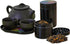 Miracles Bamboo Storage Box - Decorative Box with Lid and Combo Lock for Tea and Spice Storage