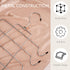 ZEDODIER 2 Pack Tank Top Hanger, Space Saving Non-Slip Bra Hanger for Closet Organizers and Storage (Silver)