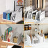 Ronlap Purse Storage Organizer for Closet, Adjustable Shelf Dividers Rack for Handbag Separators, Closet Organization,