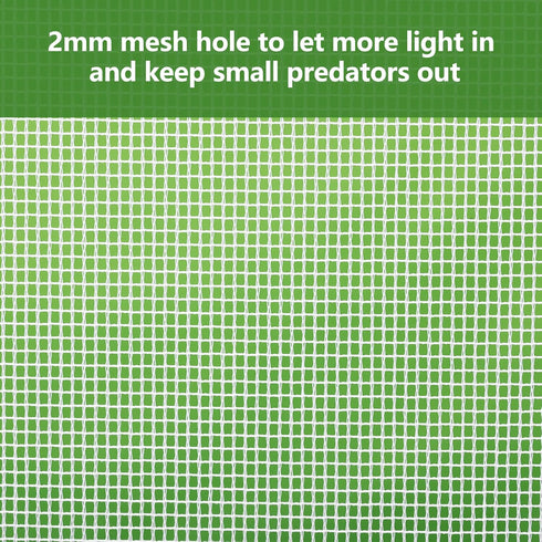 48" 28 28 48 Inches Outdoor Mesh Plant Enclosure, Mesh Plant Cover for Pests, Bird and Pest Protection Guard for Fruit