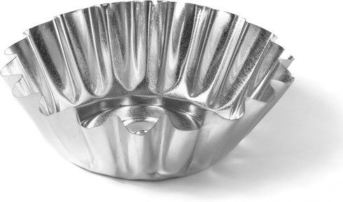 Muffin Cups for Kitchen Baking 2.36 Inch - Metal Egg Tart Molds for Baking, 30 Pcs - Reusable Mini Tart Tins and Cupcake by OFXDD