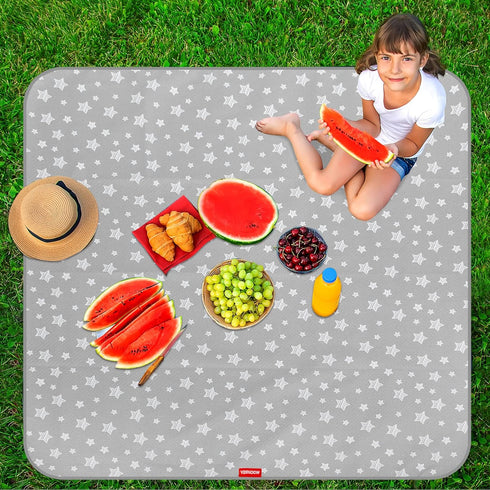 2 Pack, 42x46 Inch, Splat Mat for Under High Chair Mat Anti Slip Bottom Splat Splash Mess Floor Mat Waterproof Portable