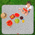 2 Pack, 42x46 Inch, Splat Mat for Under High Chair Mat Anti Slip Bottom Splat Splash Mess Floor Mat Waterproof Portable