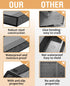 JANE EYRE Kitchen Drawer Organizer, Silverware Utensil Tray for Kitchen Drawer