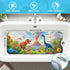Elisstaence 40"x16" Upgrade Cartoon Baby Bath Mat Non Slip - Extra Long Bathtub Mat for Baby Eco Friendly Durable Bath