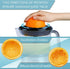 Electric Juicer for Max Juice Yield, Citrus Juicer with 2 Cones, 40W Automatic Lever Press Extractor