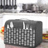 Yarwo 2 Slice Toaster Cover - With Pockets and Top Handle, Nylon Toaster Cover Fits for Most Standard 2 Slice Toasters,